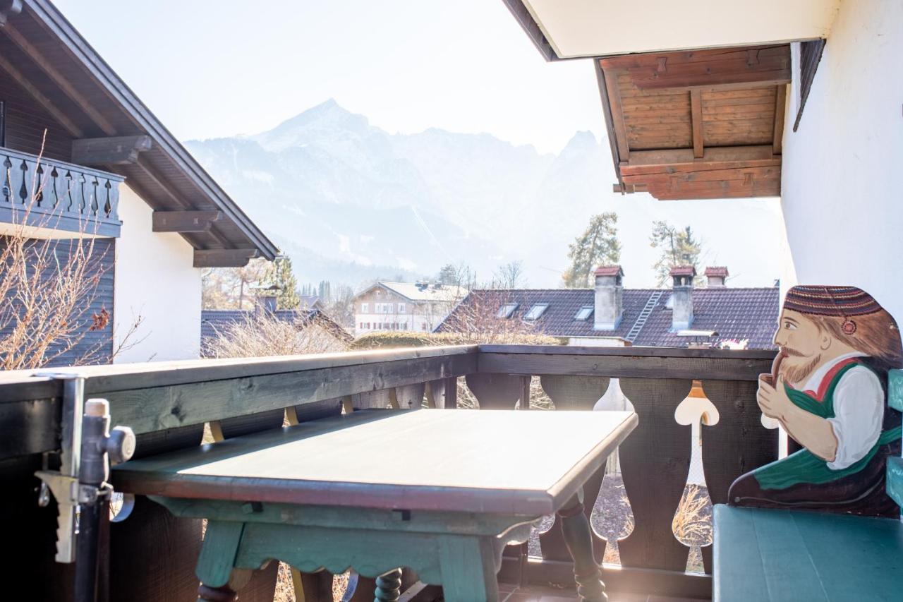 Aussicht Daire Garmisch-Partenkirchen Dış mekan fotoğraf