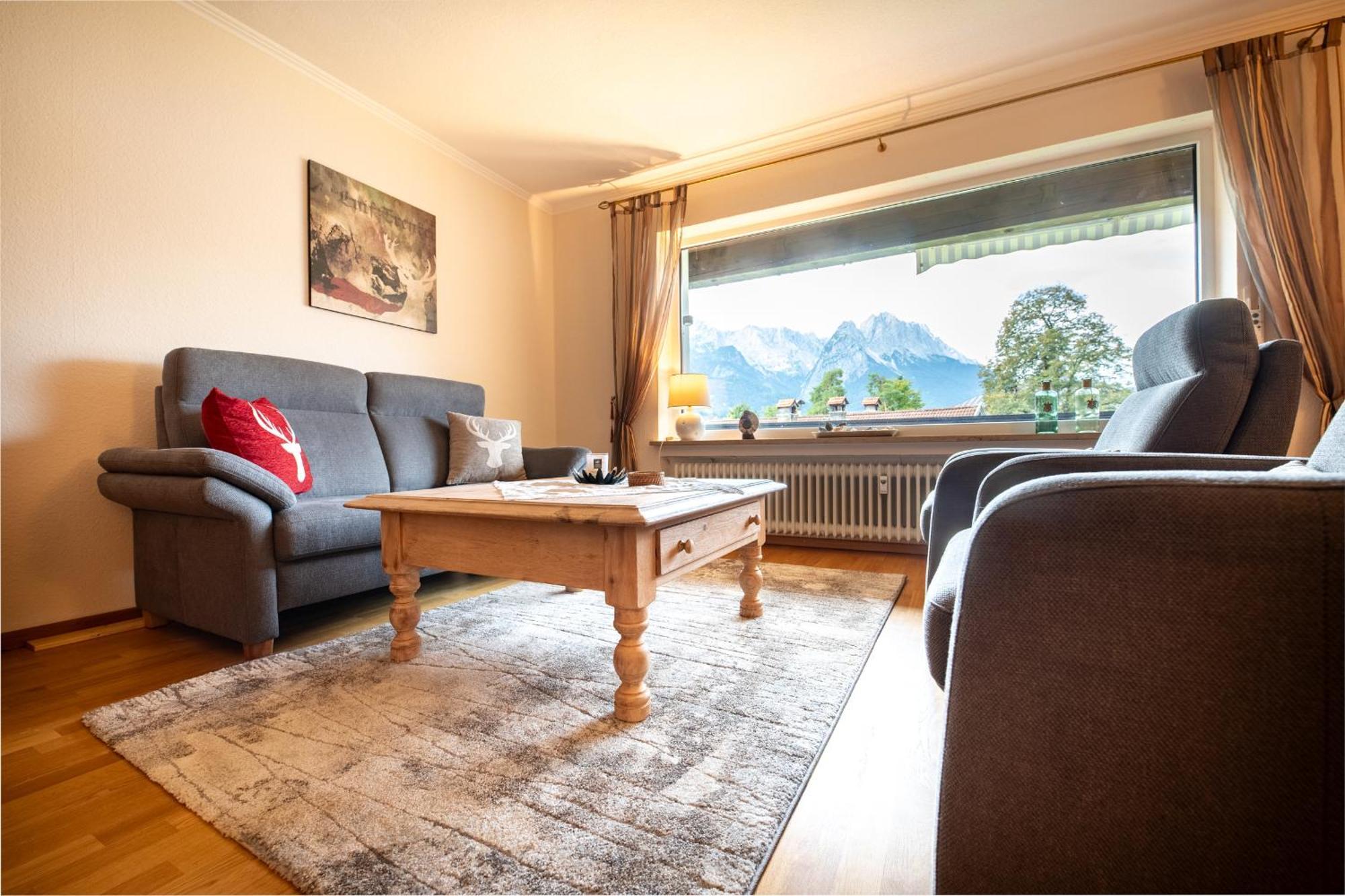 Aussicht Daire Garmisch-Partenkirchen Dış mekan fotoğraf
